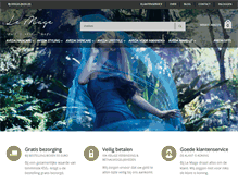 Tablet Screenshot of lemage-shop.nl